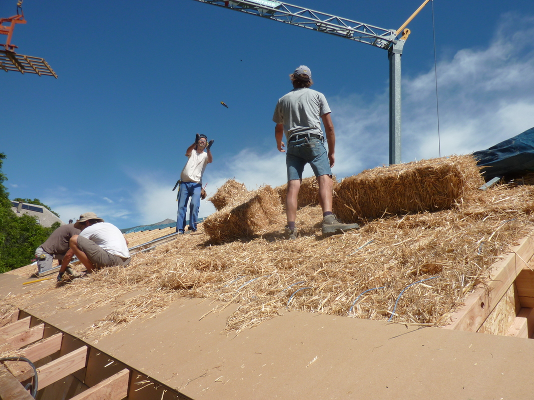 Une Maison paille à énergie positive