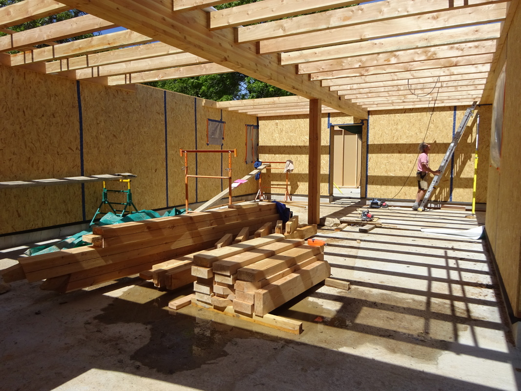 Une Maison paille à énergie positive